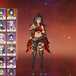 90LVL⭐Dehya(C1🔥Ganyu⭐Kaedehara Kazuha🔥Xiao💜EU💜2 |5 stars*  Weapons💜34 CHARACTERS💜AR. 55💜 0